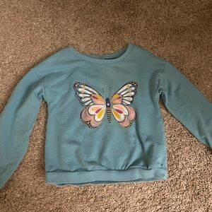 Carters Butterfly Sweater 6x